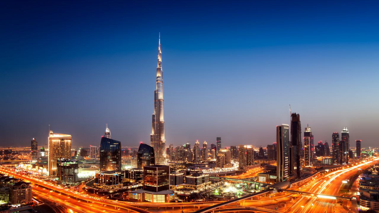 Burj Khalifa in Dubai